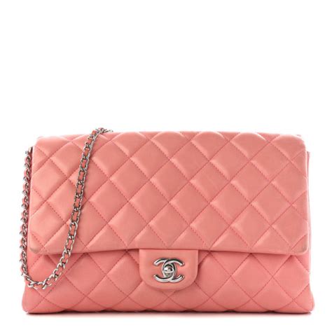 chanel clutch with chain 2023|Chanel Black And Pink Quilted Lambskin Top Handle Clutch With Chain .